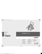 Bosch GAS 50 M Professional Original Instructions Manual