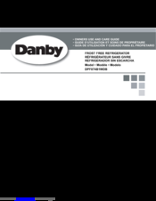 Danby DPF074B1WDB Owner's Use And Care Manual
