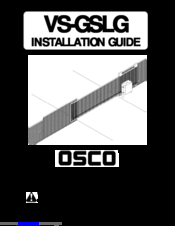 OSCO VS-GSLG Installation Manual