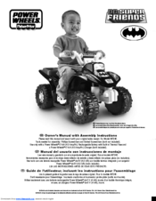 Power Wheels M7246 Owner's Manual With Assembly Instructions