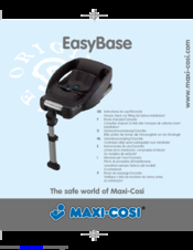 Maxi Cosi Easybase Manuals Manualslib - Maxi Cosi Easyfix Car Seat Base Instructions