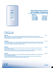 Dimplex LIAV12IM Operating Instructions Manual