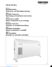 STIEBEL ELTRON CS 20 Operating And Installation Instructions