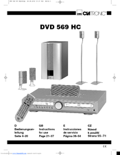 CTC Communications 569 HC Instructions For Use Manual