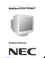 NEC MultiSync FE791SB Manual