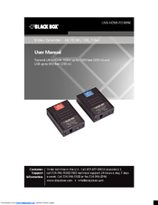Blackbox UVX-HDMI-FO-MINI User Manual