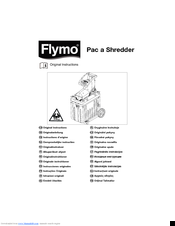 Flymo Pac a Shredder 2500 Original Instructions Manual