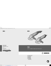 Bosch PWS 1000-115 Original Instructions Manual