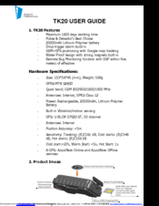 Radio Terminal TK20 User Manual