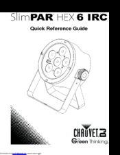 Chauvet SlimPAR HEX 6 IRC Quick Reference Manual