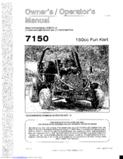 MANCO 7150 Owner's Manual