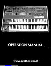 SequentialSystems prophet-10 Operation Manual