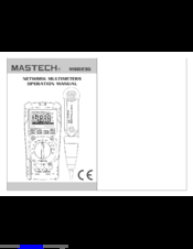 Mastech MS8236 Operation Manual