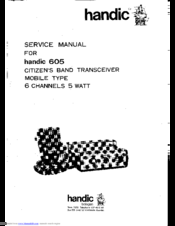 Handic 605 Service Manual