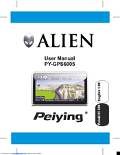 Peiying PY-GPS6005 Alien User Manual