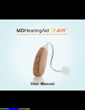 MDHearingAid AIR User Manual