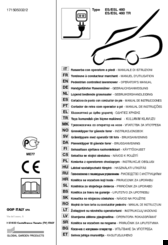 GGP ITALY SPA ES/ESL 460 Operator's Manual