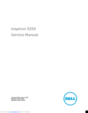Dell Inspiron 3250 Service Manual