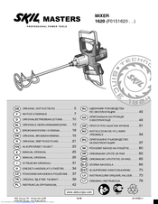 Skil Masters 1620 Original Instructions Manual