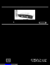 Sony SLV-F900NP Service Manual