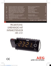 AEG MRC 4121 Instruction Manual
