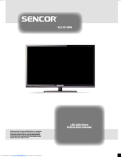 Sencor SLE 3212M4 Instruction Manual