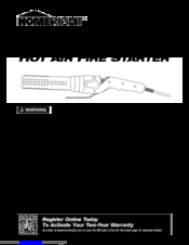 Homeright electrolight Instruction Manual