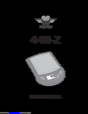 Myweigh 440-Z User Manual