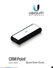Ubiquiti CRM Point CRM-P Quick Start Quide