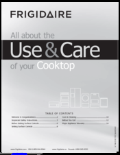 Frigidaire FPGC3087MS Use & Care Manual