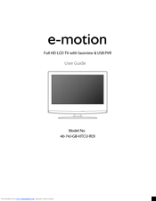 e-motion 40-74J-GB-HTCU-ROI User Manual