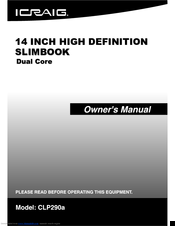 iCraig CLP290A Owner's Manual