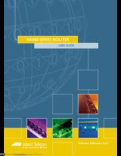 Allied Telesis AR400 Series User Manual