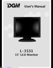 DGM L-1531 User Manual