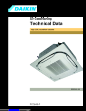 Daikin FCQHG-F Technical Data Manual