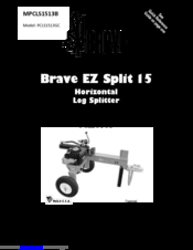 Brave PCLS1513 Owner's Manual