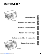 Sharp AL-2020 Leaflet