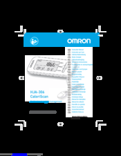 Omron HJA-306 CaloriScan Instruction Manual
