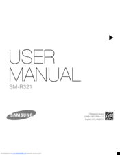 Samsung SM-R321 User Manual