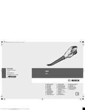 Bosch ALB 18 LI Original Instructions Manual