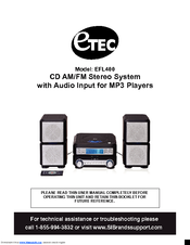 Etec EFL400 User Manual