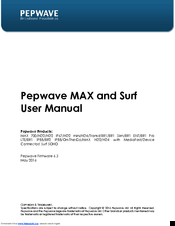 Pepwave Surf SOHO User Manual