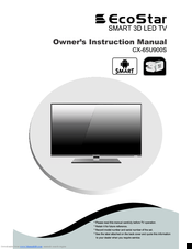 EcoStar CX-65U900S Owner's Instruction Manual