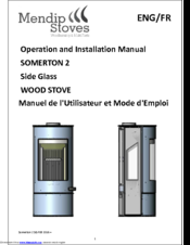 Mendip SOMERTON 2 Pedestal Operation And Installation Manual