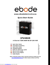 Ebode IPV4NVR Quick Start Manual
