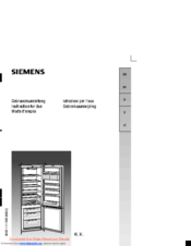Siemens KI38VA50 Instructions For Use Manual