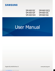 Samsung SM-N910U User Manual