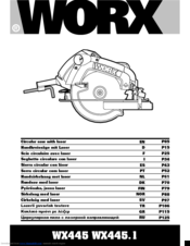 Worx WX445.1 Manual