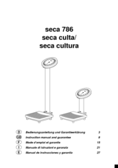 Seca 786 Instruction Manual