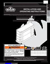 Napoleon NEFM33-0414 Installation And Operating Instructions Manual